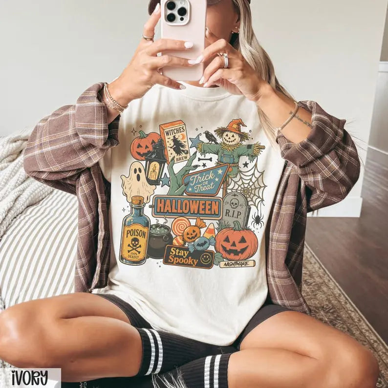 Vintage Halloween Shirt