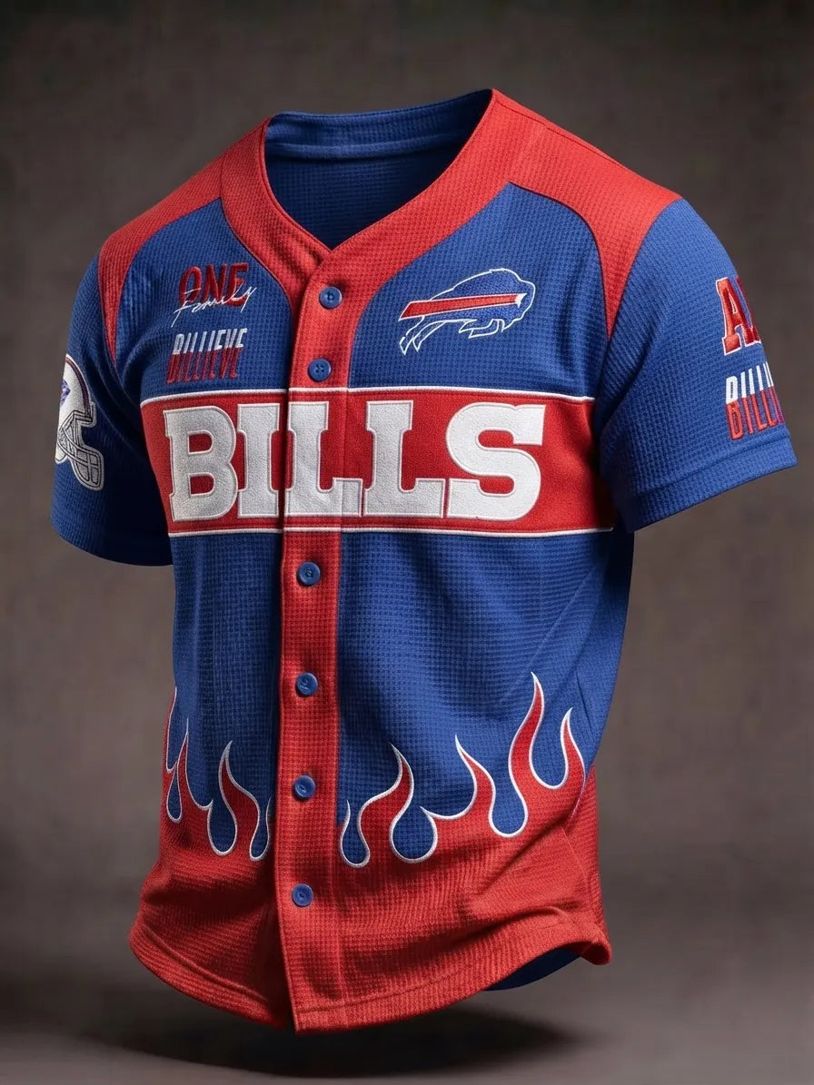 Men's Football Fan Print Sports Jersey
