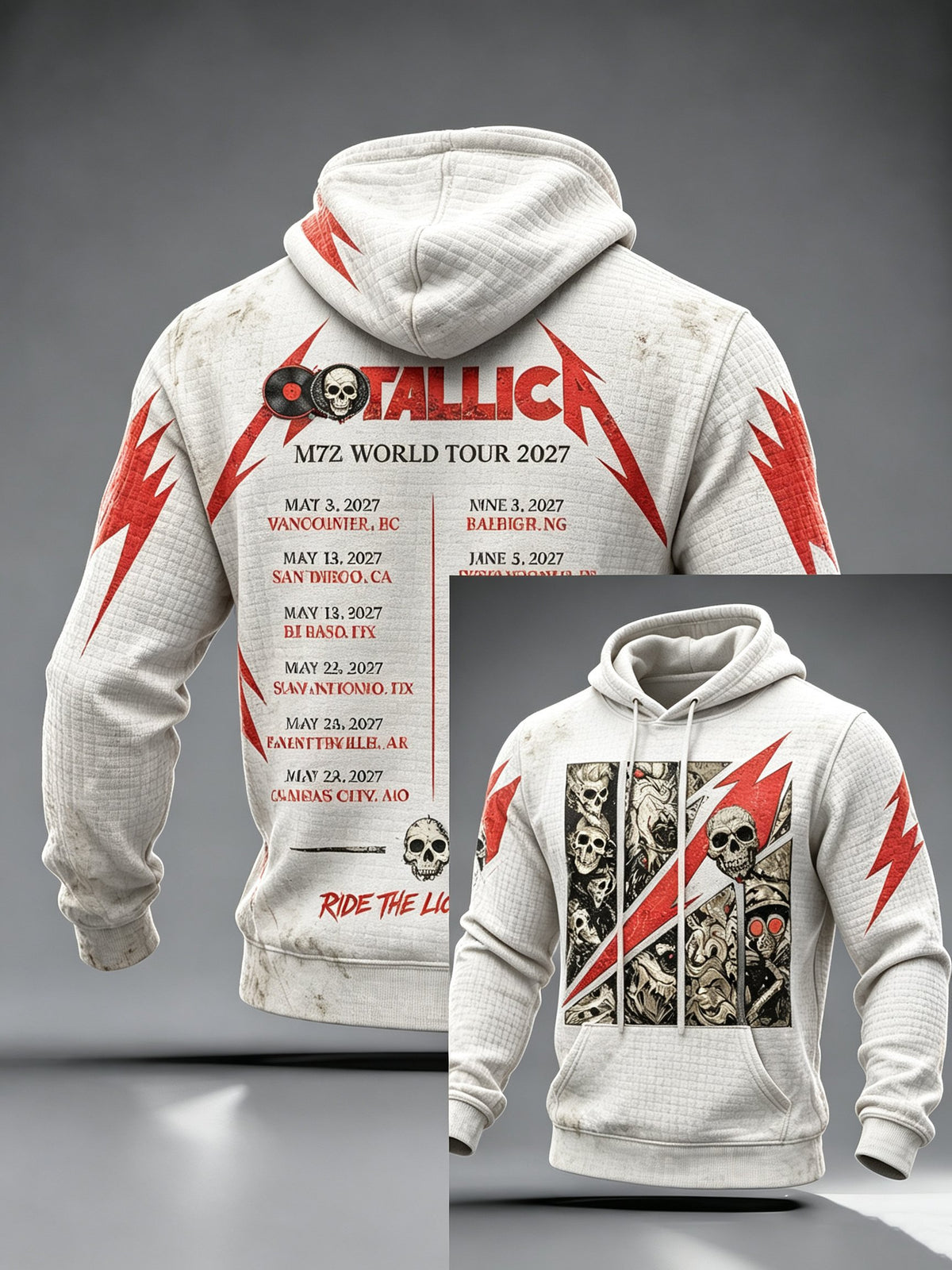 Men's Music Tour Graphic Hoodie