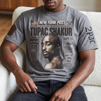 Unisex West Coast Legend Print Short-Sleeve T-Shirt
