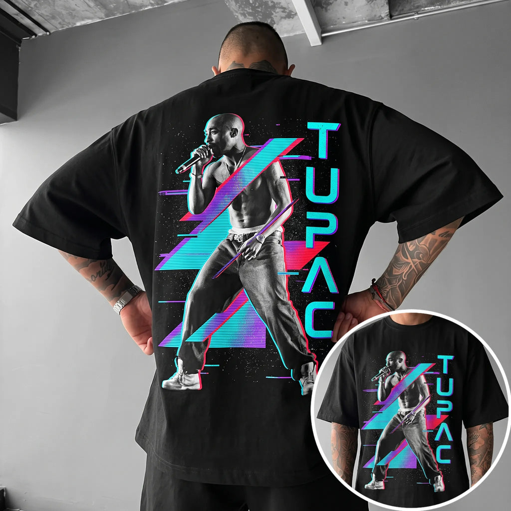 Unisex West Coast Legend Print Short-Sleeve T-Shirt