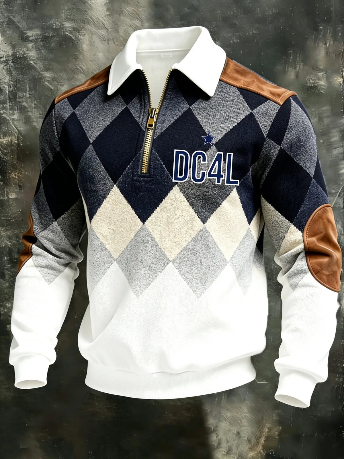 Men's Football Print Sweatershirts