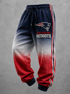 Men's Football Print Casual Pants