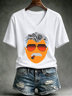 Women's Casual Printed T-shirt