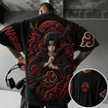 Unisex Anime-Style Retro Oversized T-Shirt