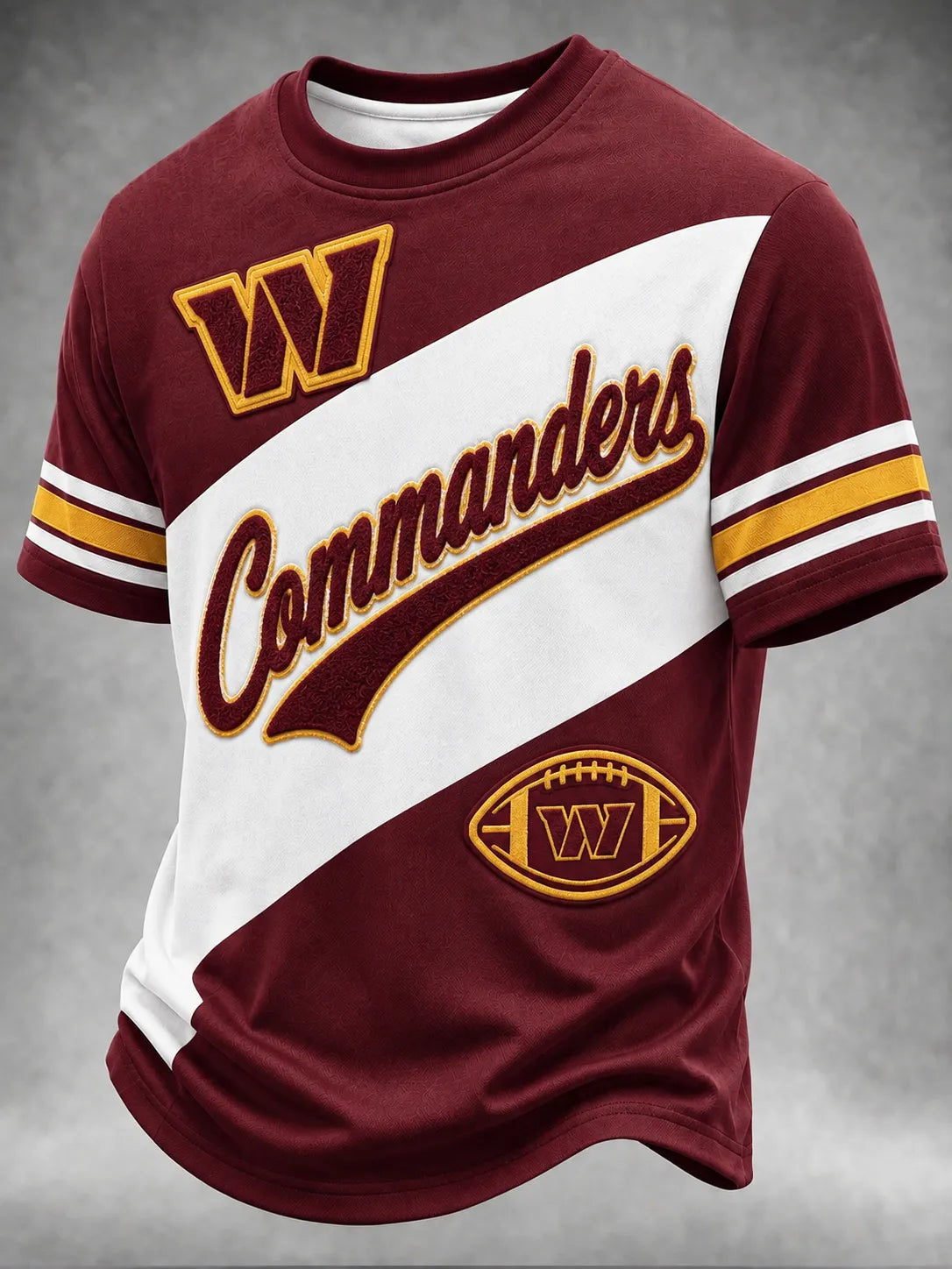 Men's Graphic Printed Football Top