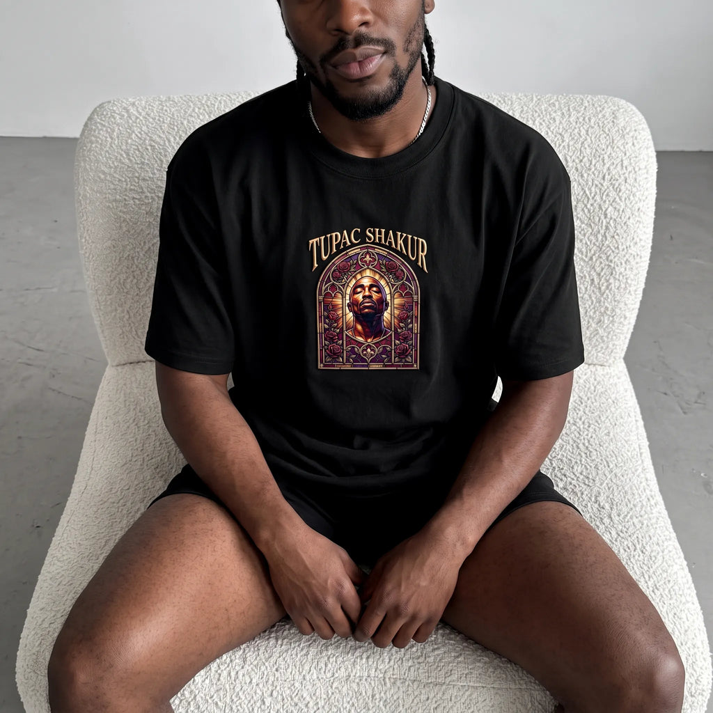 Unisex West Coast Legend Print Short-Sleeve T-Shirt