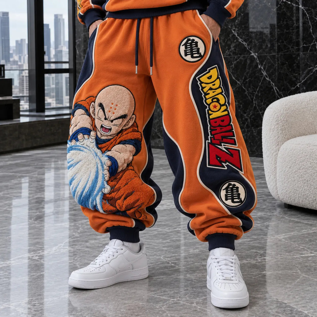 Unisex Loose-fit Casual Lantern-style Sweatpants