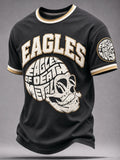Men's Music Print T‐Shirt