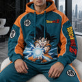 Unisex Oversized Casual Anime-print Hoodie