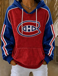 Men's Hockey Print Hoodie