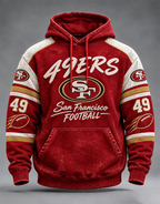 Men's Football Print Sweatshirt
