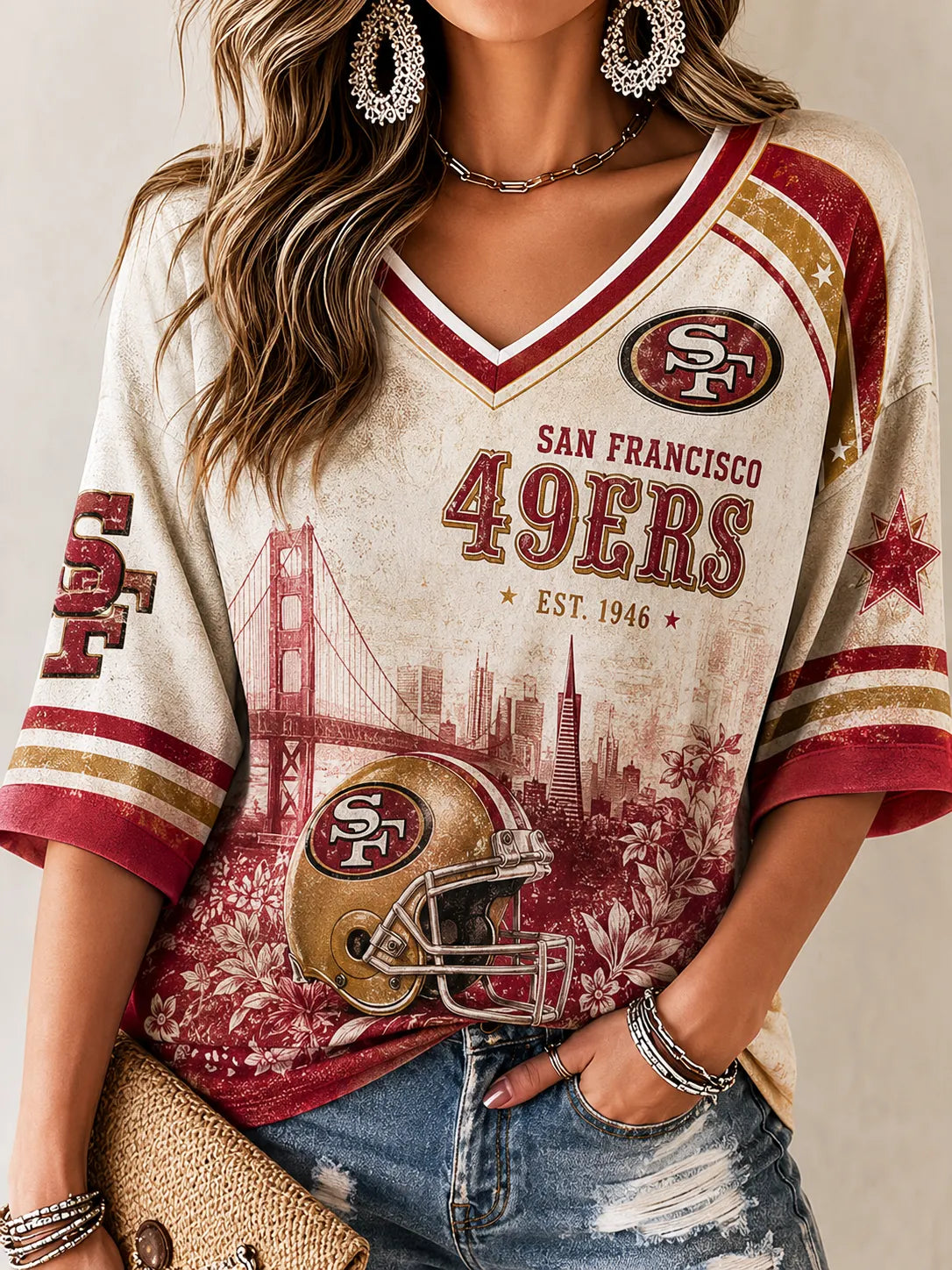 Women's V-Neck Tee
