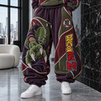 Unisex Loose-fit Casual Lantern-style Sweatpants