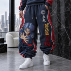 Unisex Loose-fit Casual Lantern-style Sweatpants