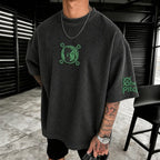 Unisex Anime-Style Retro Oversized T-Shirt