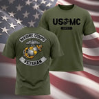 USMC Shirt - Soft Cotton Poly Blend Tee