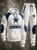 Men's Football-Print Set