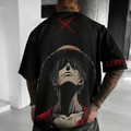 Unisex Anime Graphic Oversized T-Shirt Lazy Casual Vibe