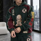 Unisex Oversized Casual Anime-print Hoodie
