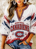 Women's Hockey Fan Print Jersey