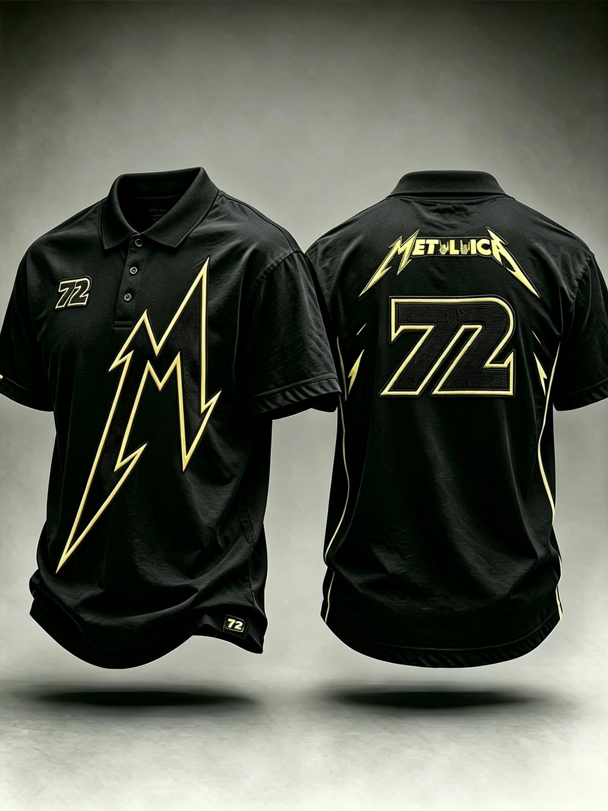 Men's Music Tour Printed Casual Polo
