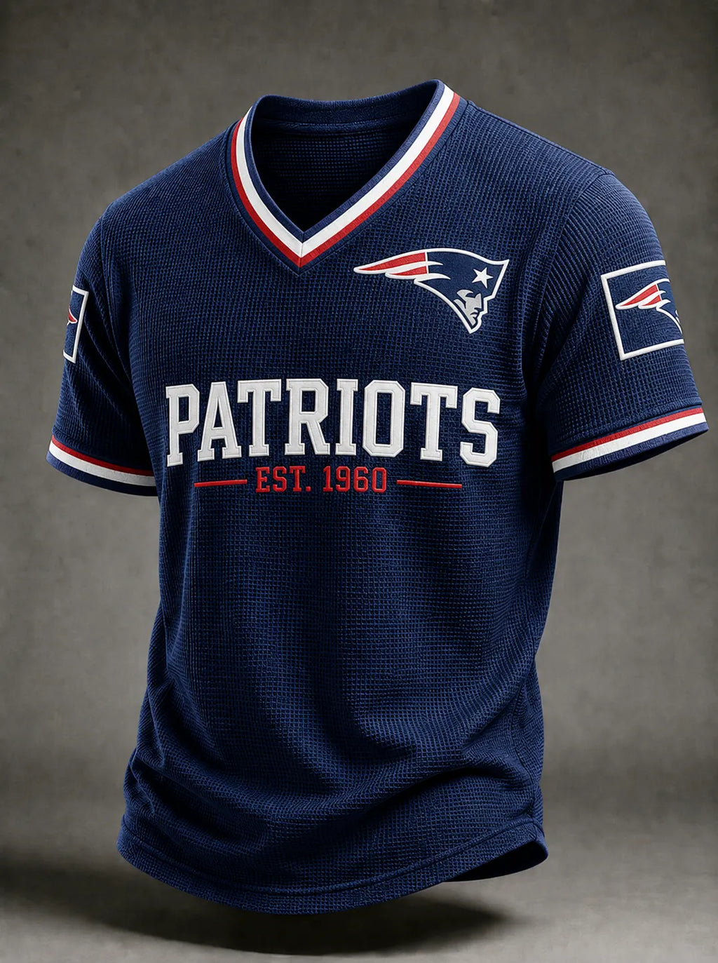 Men's Patriot High-quality Waffle Fabric T-Shirt – New Design