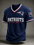 Men's Patriot High-quality Waffle Fabric T-Shirt – New Design
