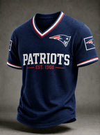 Men's Patriot High-quality Waffle Fabric T-Shirt – New Design