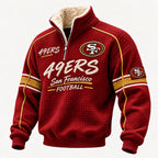 Men's Football Print Sweatshirt