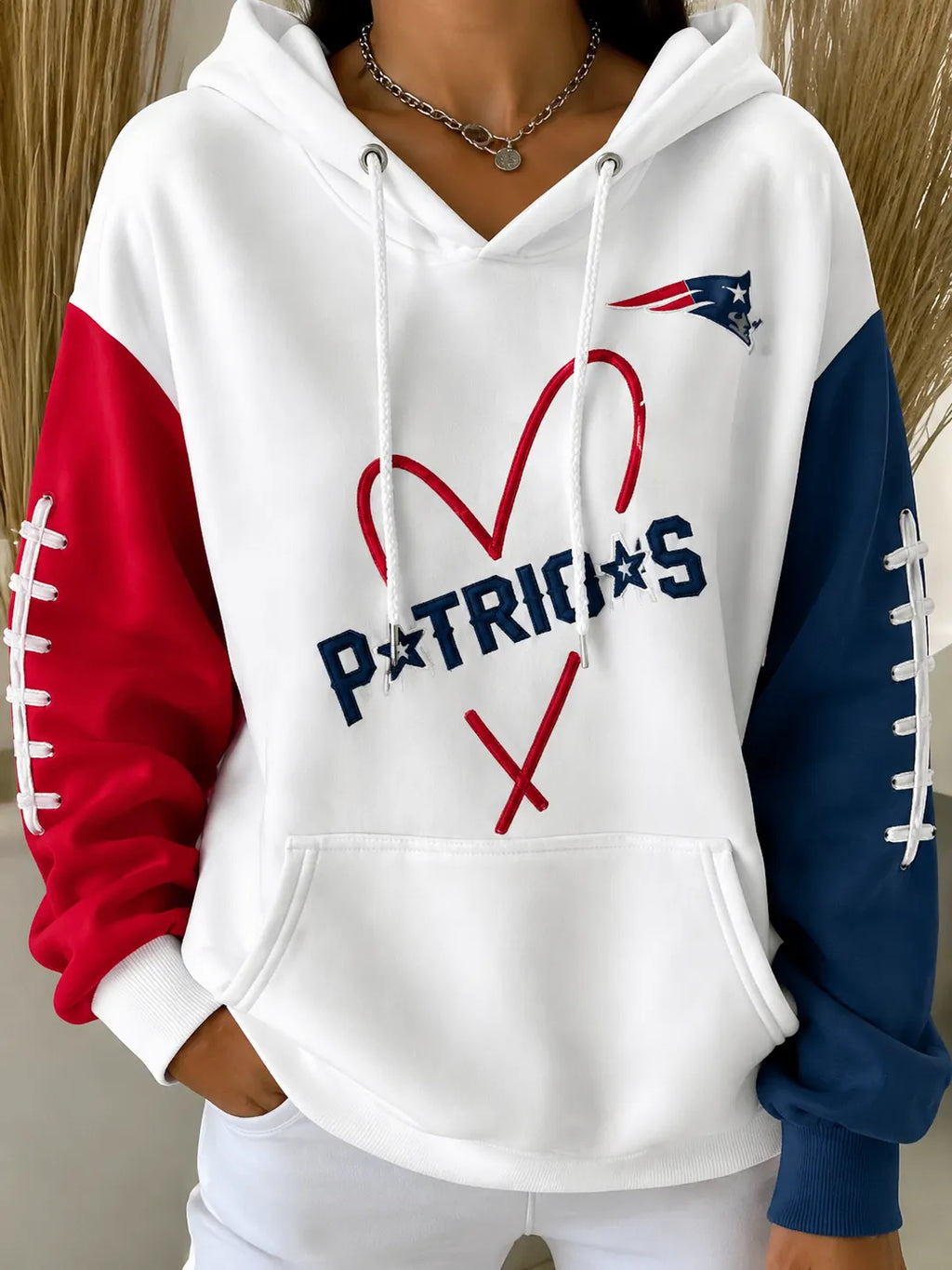 Women's Football Long-Sleeve Hoodies