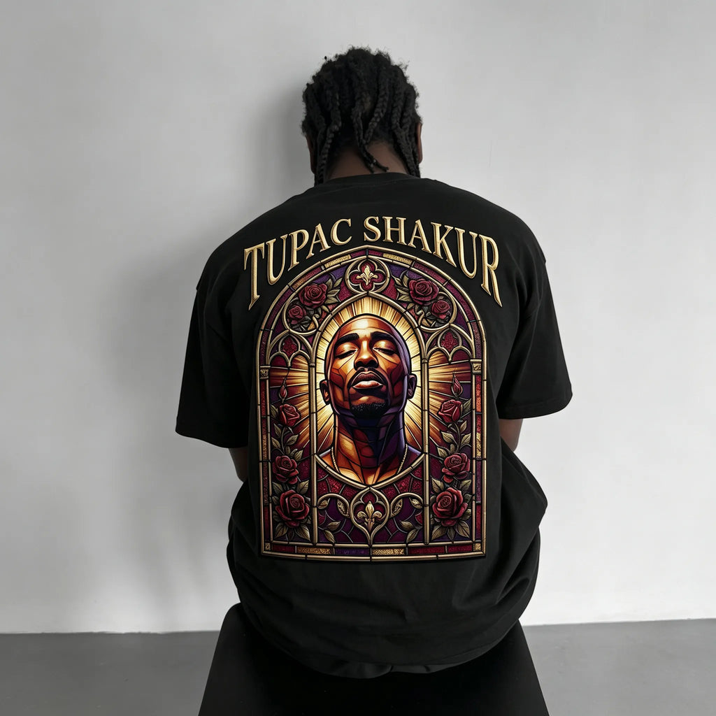 Unisex West Coast Legend Print Short-Sleeve T-Shirt