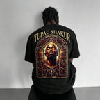 Unisex West Coast Legend Print Short-Sleeve T-Shirt