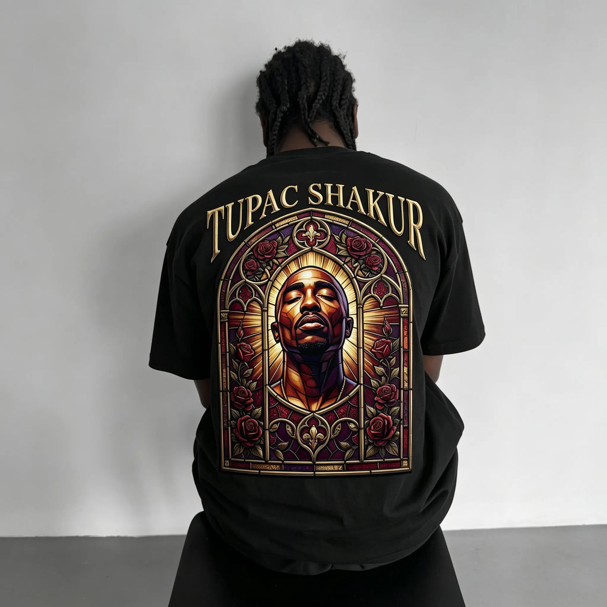 Unisex West Coast Legend Print Short-Sleeve T-Shirt
