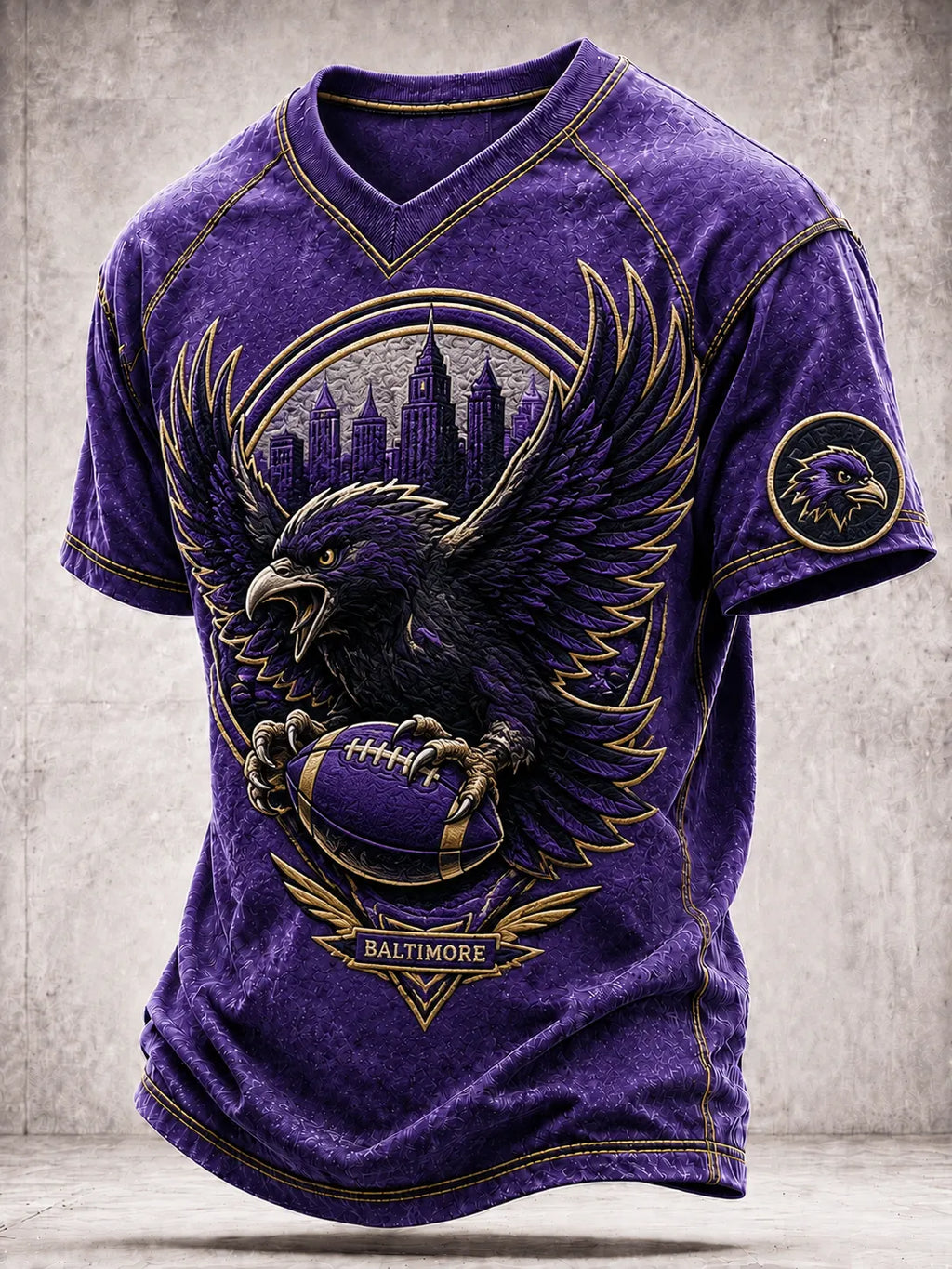 Men's Casual Football Team Activewear Top