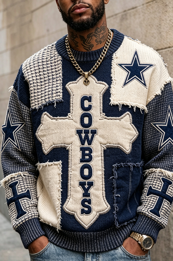 Men's Football Print Sweatershirts