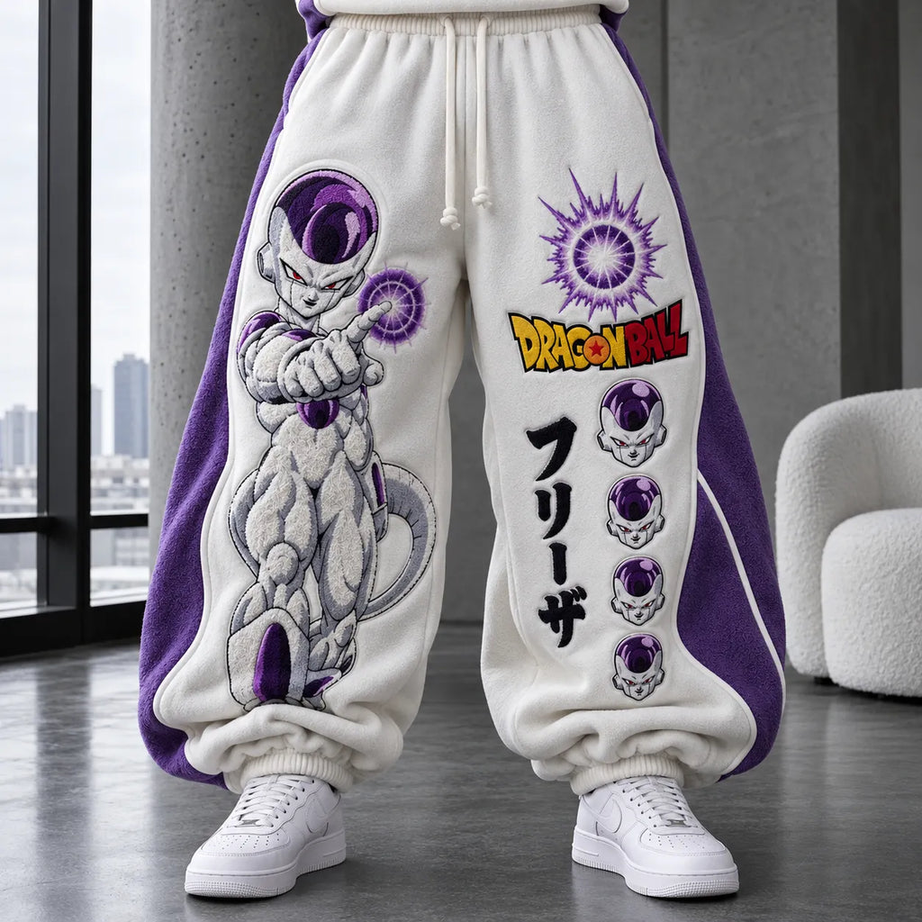 Unisex Loose-fit Casual Lantern-style Sweatpants