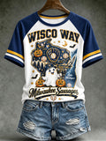 Women's Baseball Lovers Printed Top