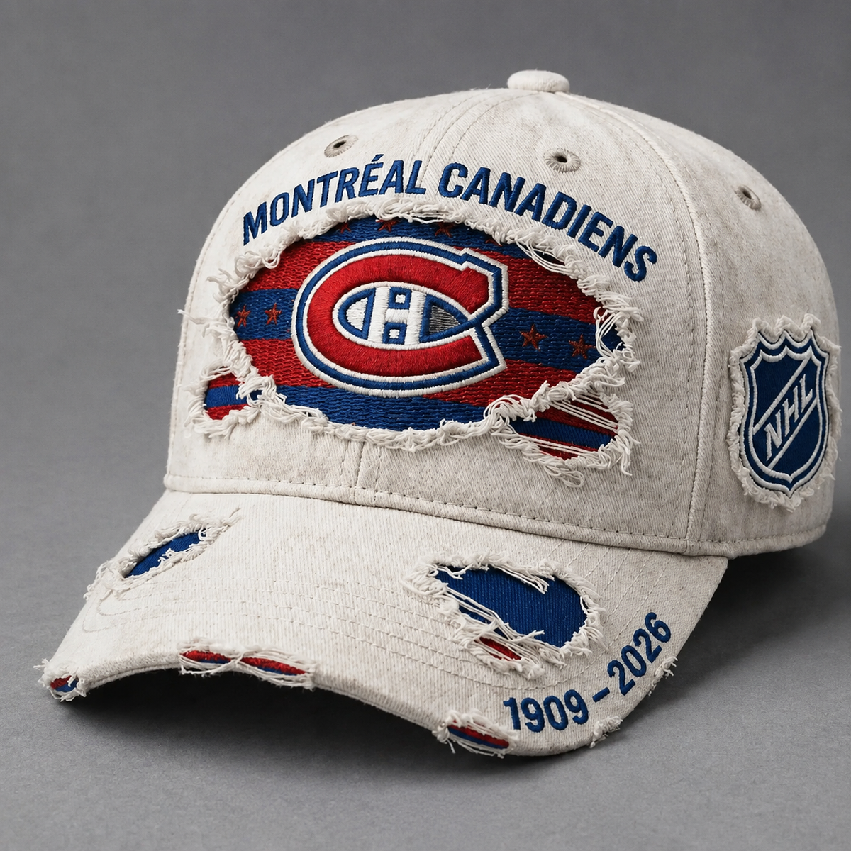 Hockey Print Hat