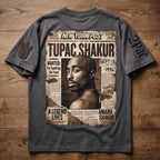 Unisex West Coast Legend Print Short-Sleeve T-Shirt