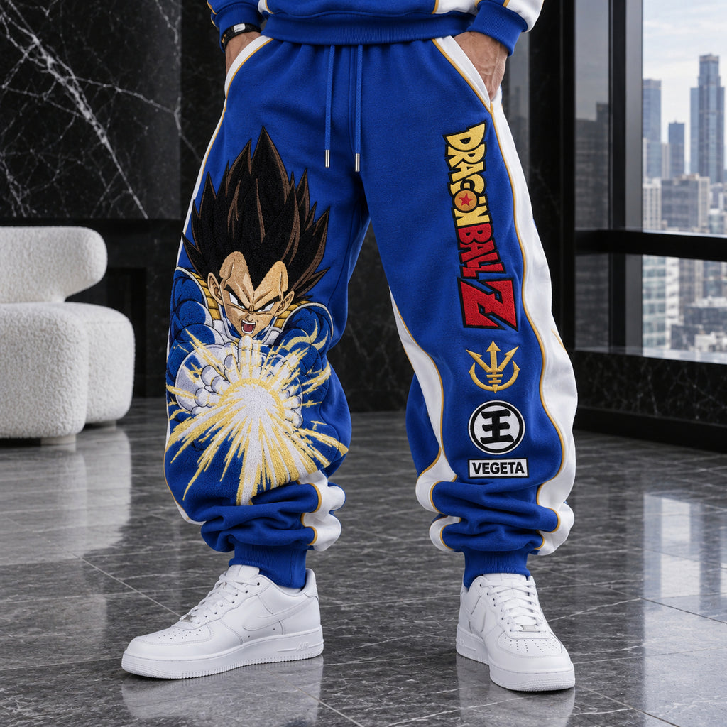 Unisex Loose-fit Casual Lantern-style Sweatpants