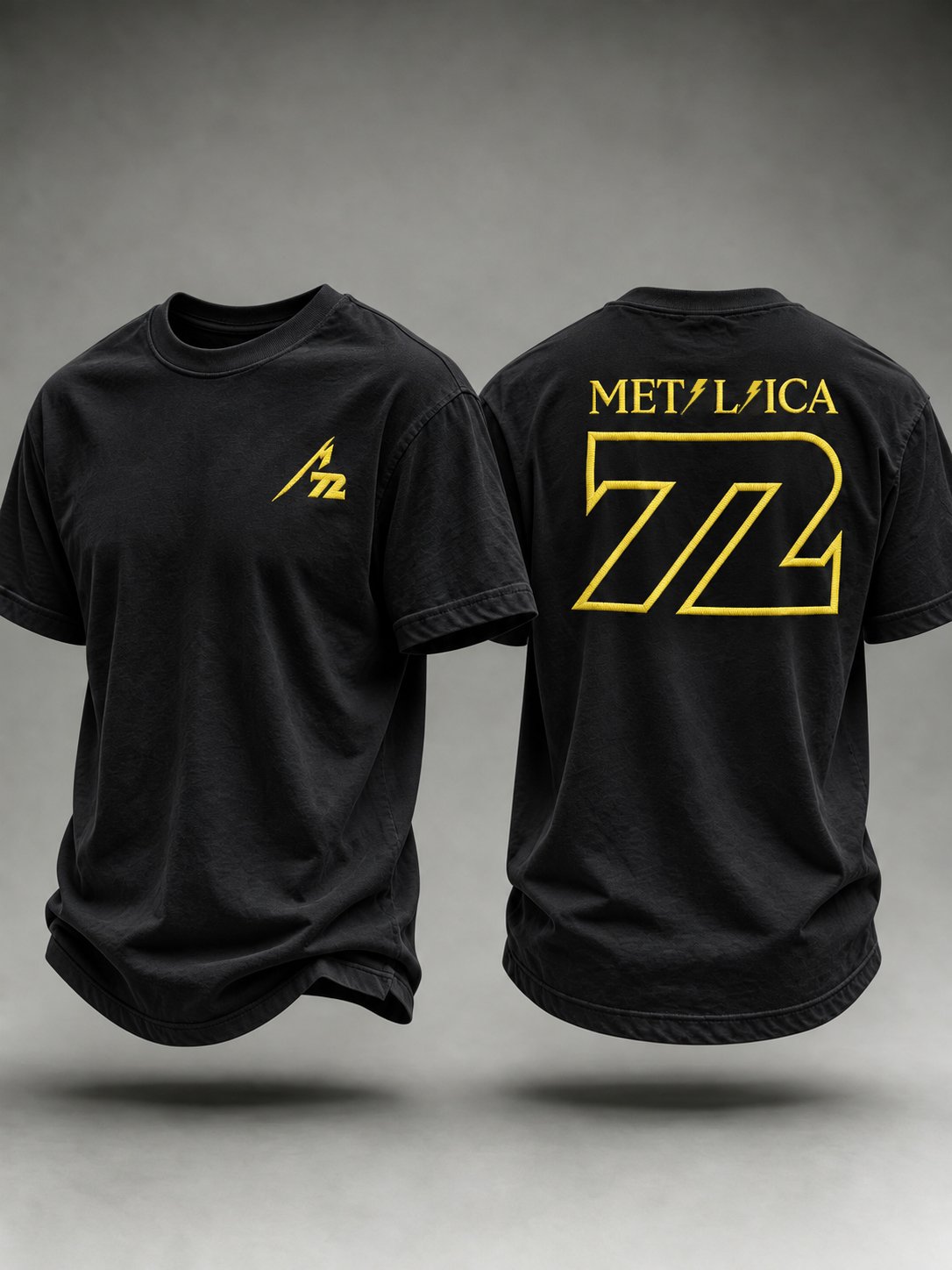 Men's Music Tour Printed Casual T-Shirt