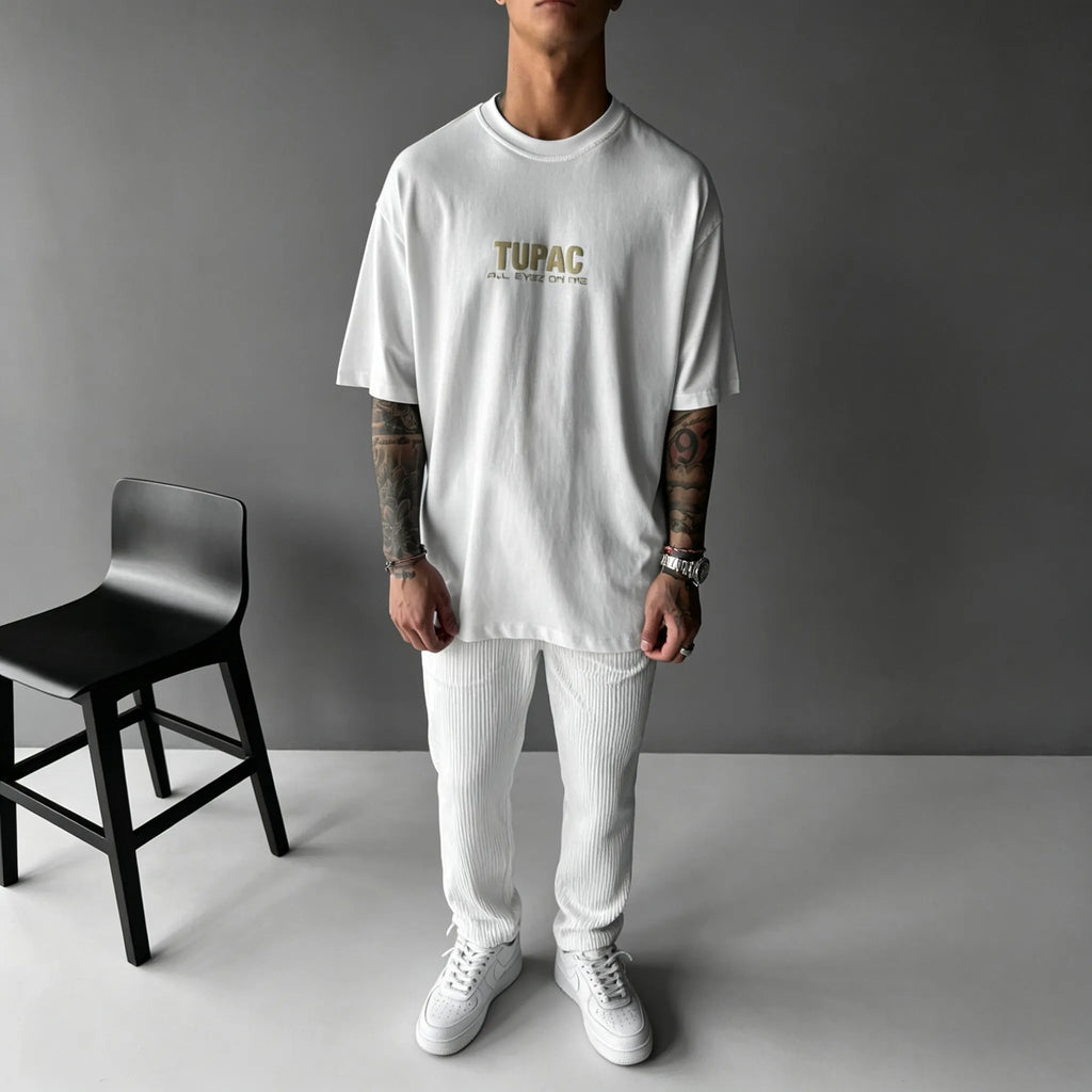 Unisex West Coast Legend Print Short-Sleeve T-Shirt