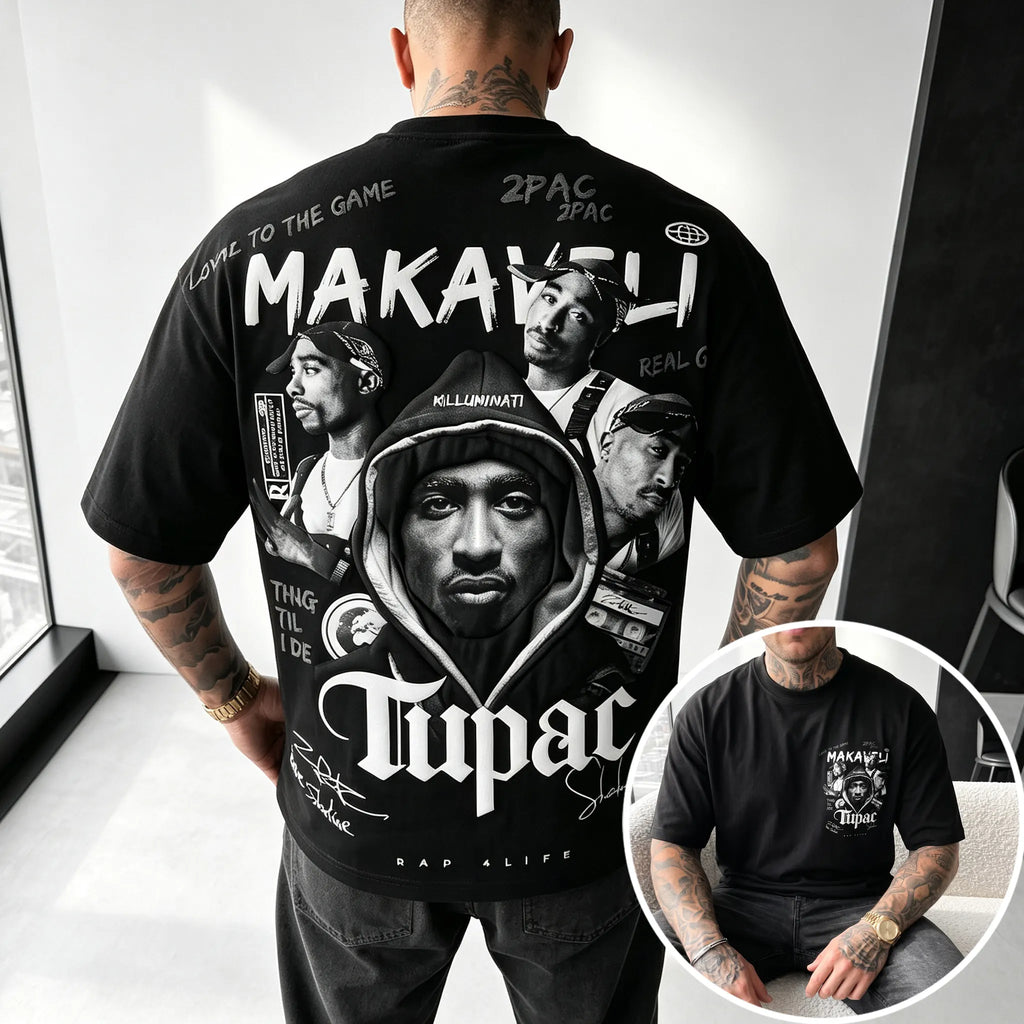 Unisex West Coast Legend Print Short-Sleeve T-Shirt