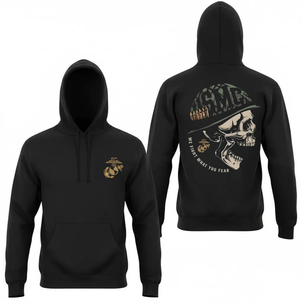 USMC "We Fight What You Fear" Unisex T-Shirt/Hoodie