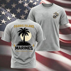 Parris Island Marines Carolina Palm Tree T-Shirt