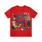 Shes from texas i can tell Unisex T-shirt