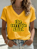 Women's Game Day Funny Graphic Tee