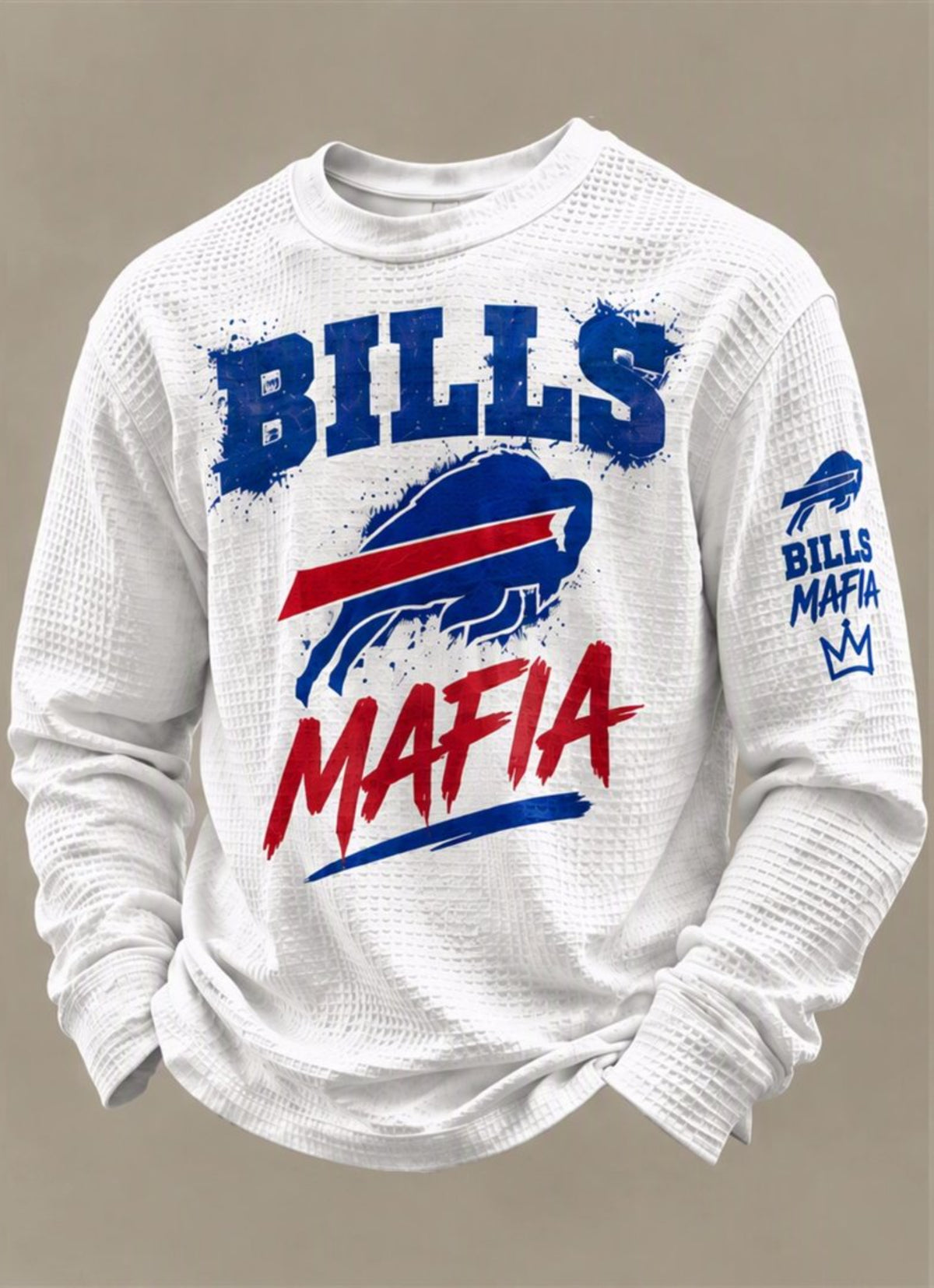 Men's Long-Sleeved Football Fan Top