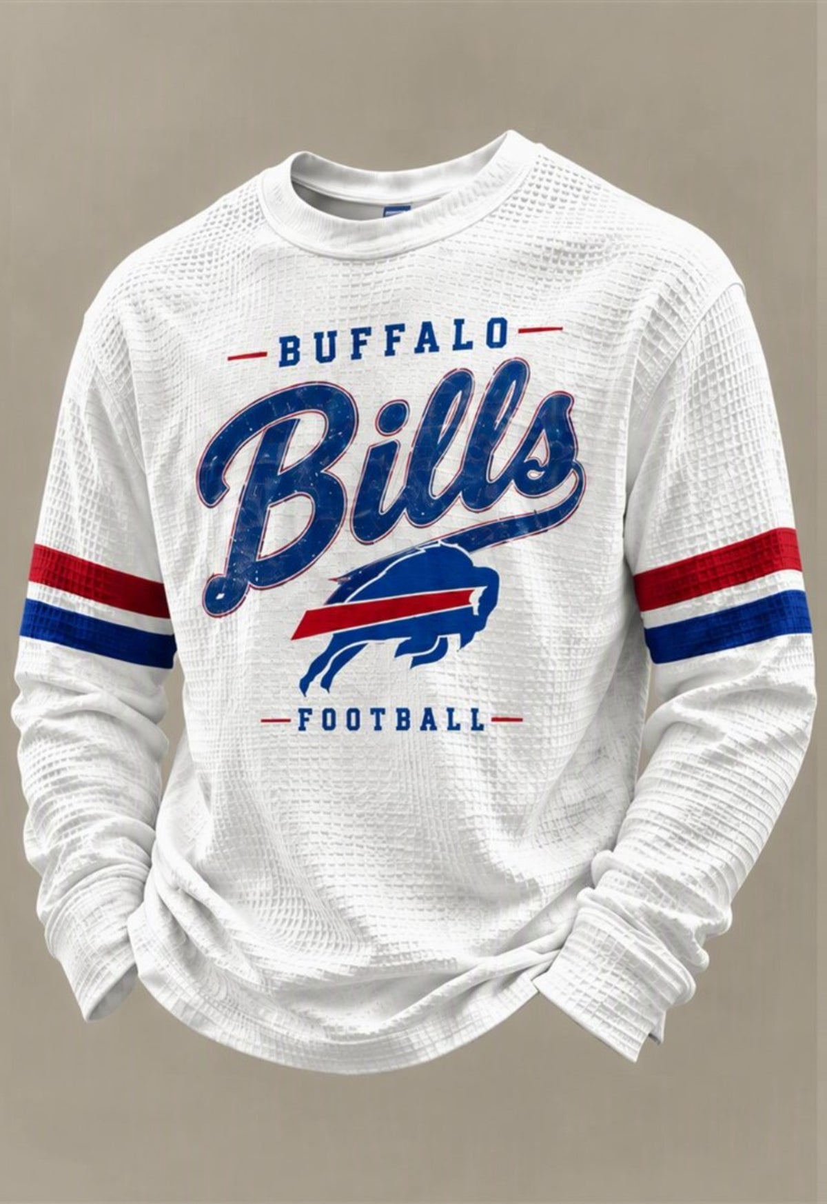 Men's Long-Sleeved Football Fan Top